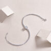 Dawn Luxury Fashion Mossan Diamond S925 Silver Bracelet