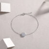 Luxury Fashion Mossan Diamond S925 Silver Bracelet