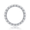 Luxury Fashion Diamond Ring, Row Diamond Ring, Moissanite Silver Ring, Jewelry