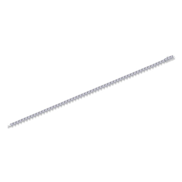 Mark Luxury Fashion Mosan Diamond S925 Silver Bracelet Comparable To Natural Diamonds