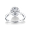 Audrey Large Diamond Ring Luxury Fashion Set Moissanite Silver Ring