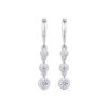 Classic Multi-diamond Set Moissanite Silver Earrings Luxury Fashion Diamond Earrings Stud Earrings