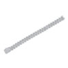 The Keel Luxury Fashion Mossan Diamond S925 Silver Bracelet Rivaling Natural Diamonds
