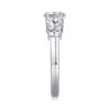 Luxury Fashion Diamond Rings Lots Of Moissanite Silver Rings