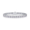Gravitation Luxury Fashion Mossan Diamond S925 Silver Bracelet
