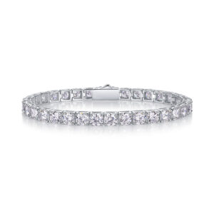 Gravitation Luxury Fashion Mossan Diamond S925 Silver Bracelet