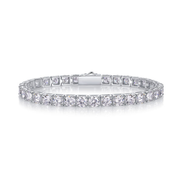 Gravitation Luxury Fashion Mossan Diamond S925 Silver Bracelet