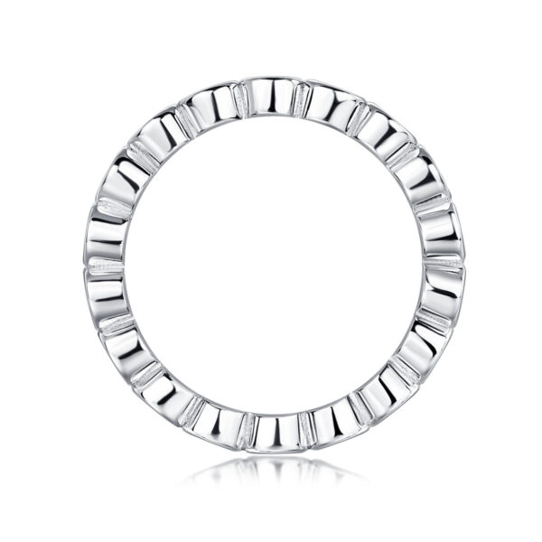 Diamond Ring Luxury Fashion Set Moissanite Silver Ring