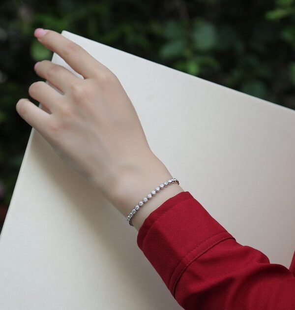 Galaxy Dream Luxury Fashion Mosan Diamond S925 Silver Bracelet