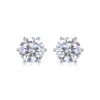Years Quiet Good Luxury Fashion Diamond Earrings Stud Mosan Diamond Silver Jewelry