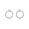 Explore Diamond Set Moissanite Silver Earrings Luxury Fashion Diamond Earring Stud Earrings
