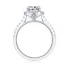Audrey Large Diamond Ring Luxury Fashion Set Moissanite Silver Ring