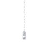 White Dew Luxury Fashion Diamond Pendant Necklace Set With Mosan Diamond Silver Ornaments